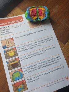 Model Earth creating - Geography task